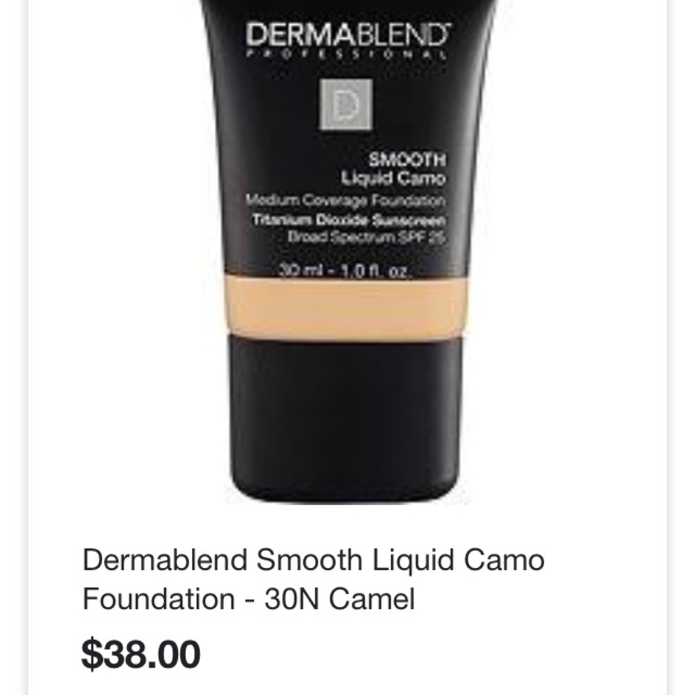 Dermblend liquid foundation